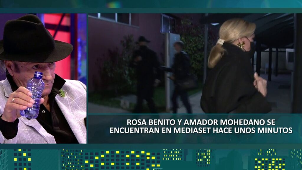 Rosa Benito evita saludar a Amador Mohedano cuando se reencuentra en Mediaset: así ha sido el tenso momento
