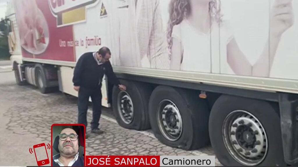 José, camionero víctima de sabotaje por piquetes: “Que no lo paguen con los asalariados, que no tenemos nada que ver”