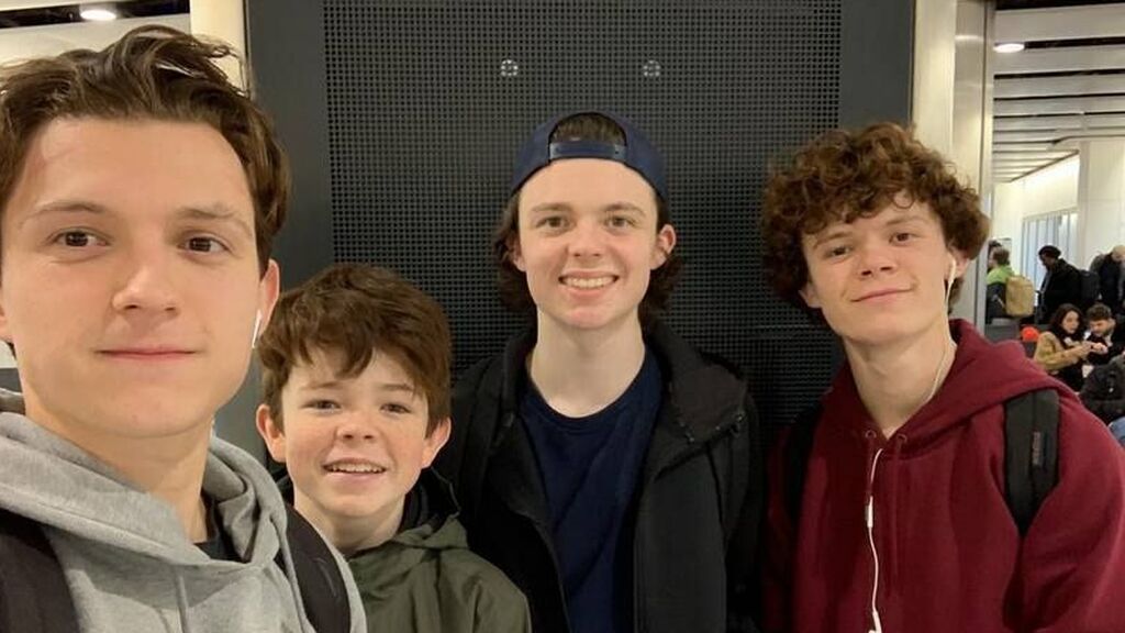 Harry, Sam y Paddy, los hermanos actores de Tom Holland que quieren ser tan famosos como él