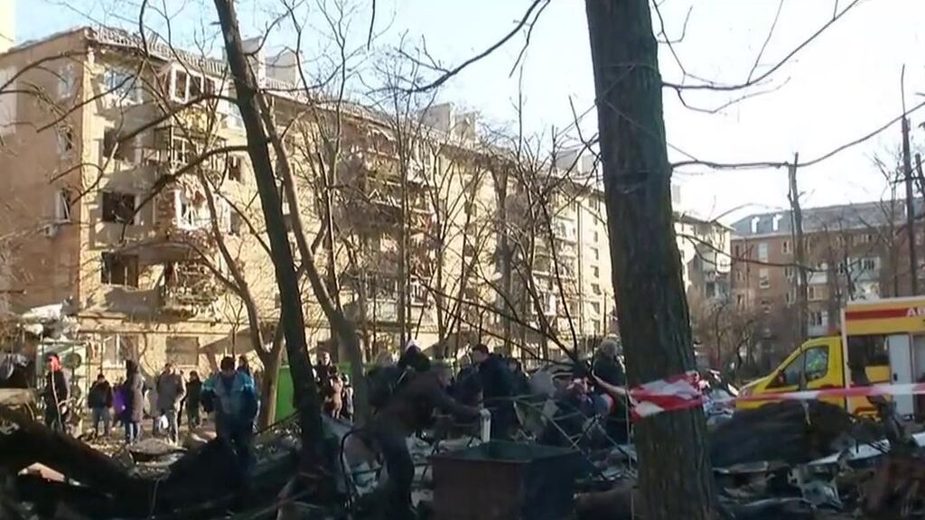 Los barrio residenciales en Kiev, objetivos de los rusos: ya no apuntan a objetivos militares