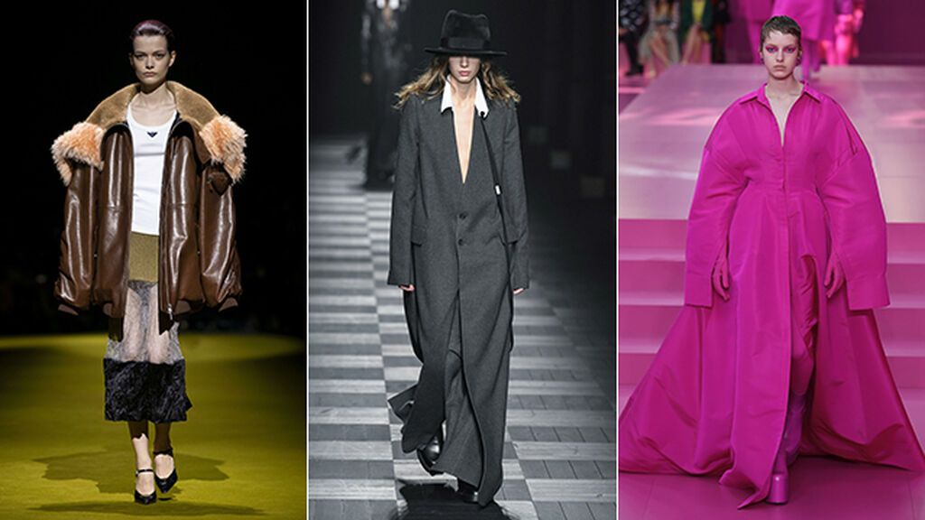 Desfiles de Prada, Ann Demeulemeester y Valentino