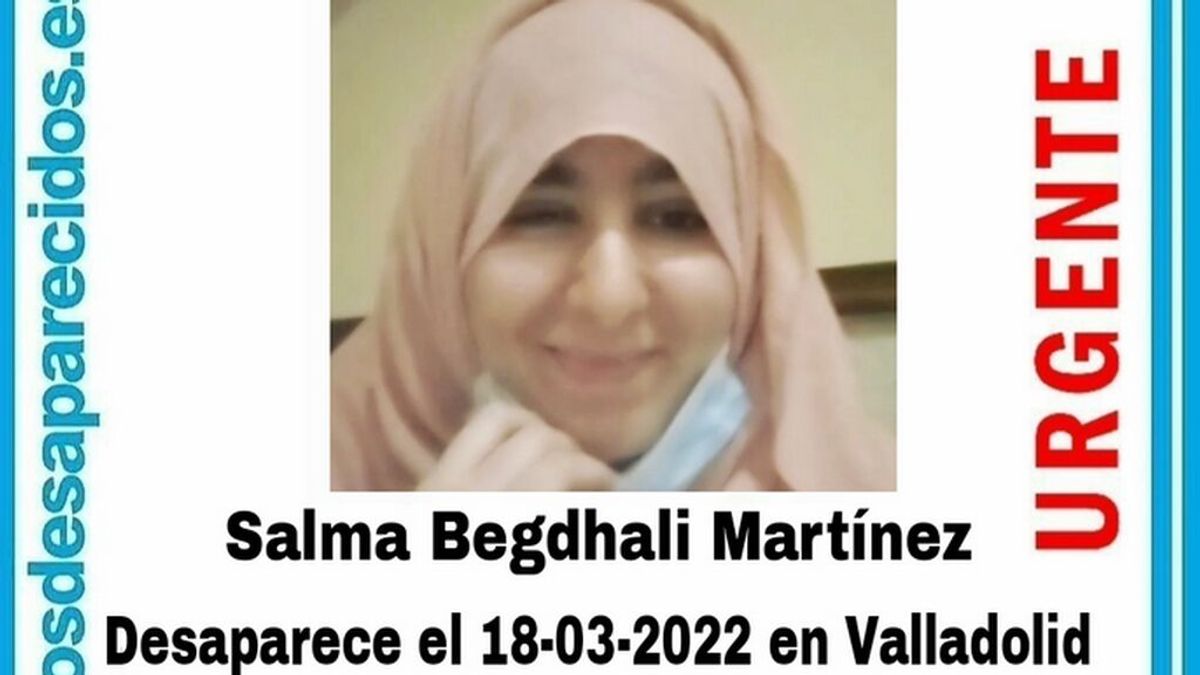 Buscan a Salma Begdali Martínez, de 23 años, desaparecida en Valladolid