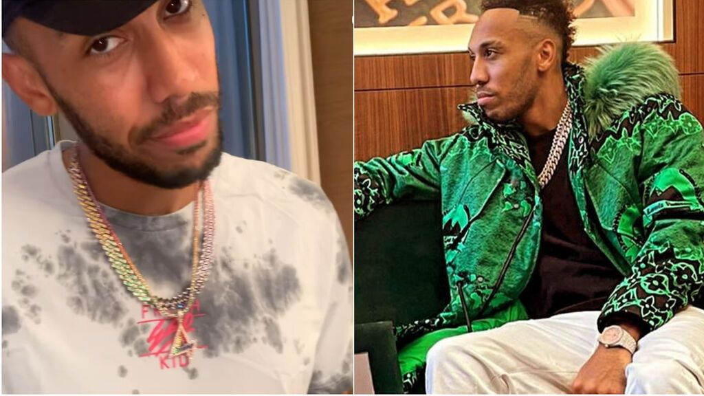 El auto regalo excéntrico y lujoso de Aubameyang: un set de joyas repleto de diamantes