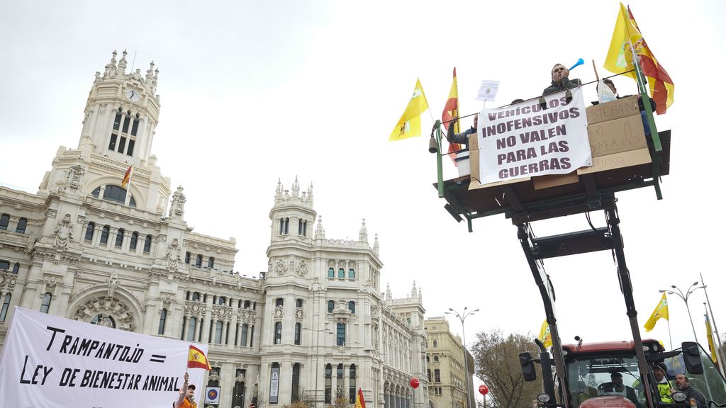 El campo toma Madrid: multitudinaria manifestación en defensa del mundo rural