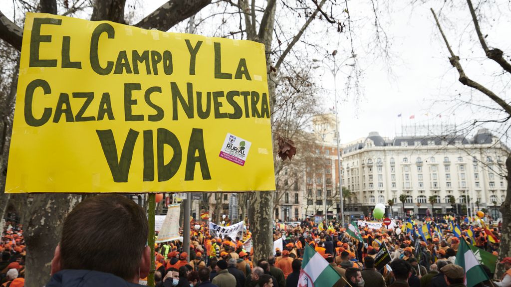 El campo toma Madrid: multitudinaria manifestación en defensa del mundo rural