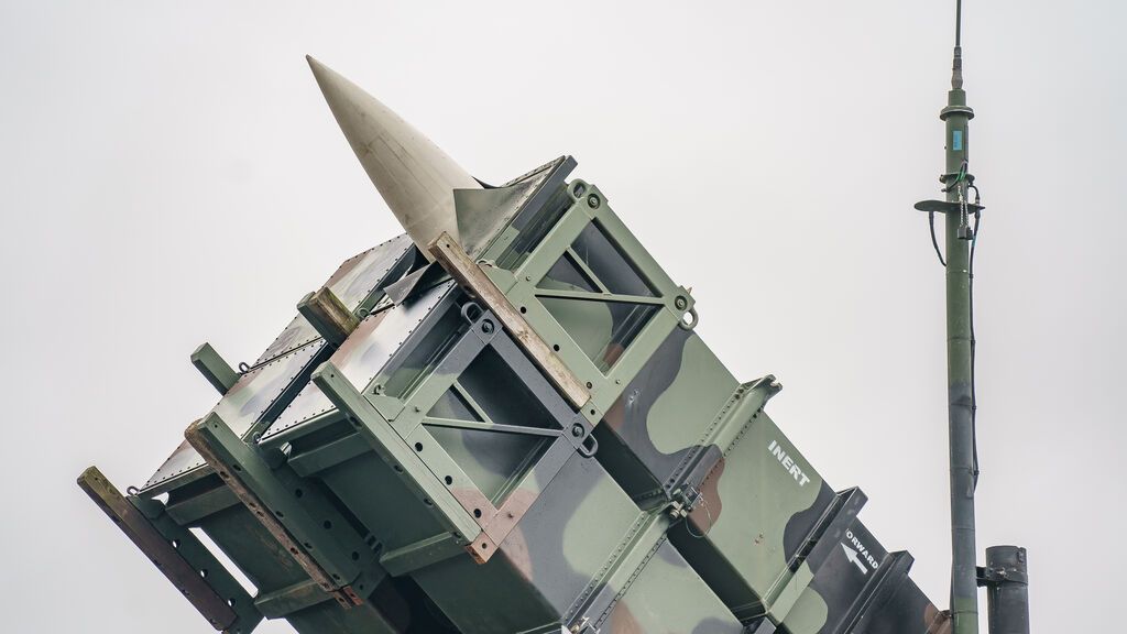 Sistema de defensa aérea Patriot.