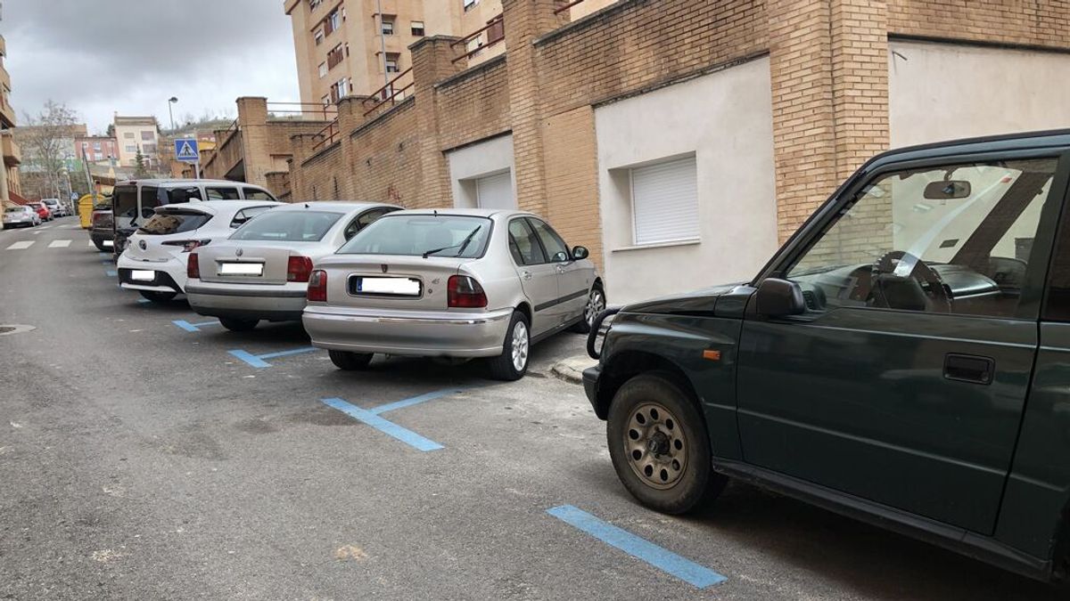 Primer fin de semana de huelga de los trabajadores de la zona azul y verde de Barcelona Primer fin de semana de huelga de los trabajadores de la zona azul y verde de Barcelona