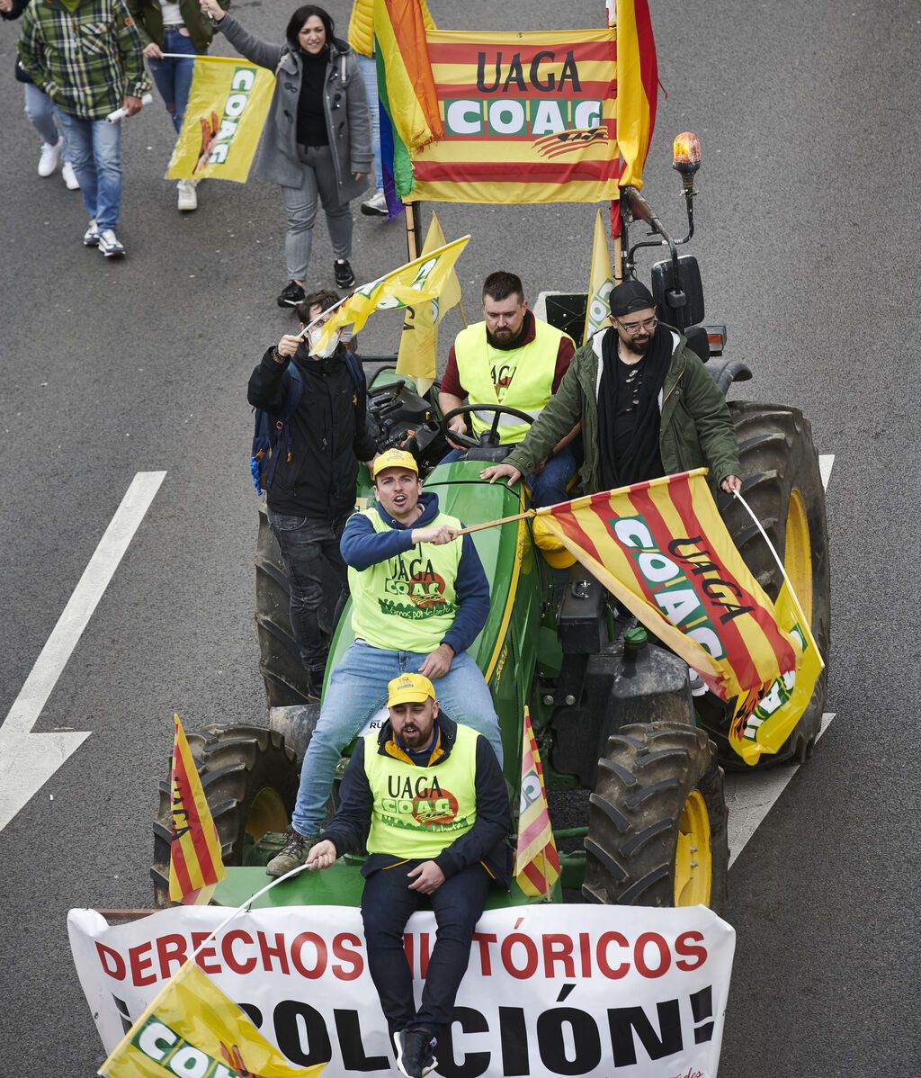 El campo toma Madrid: multitudinaria manifestación en defensa del mundo rural