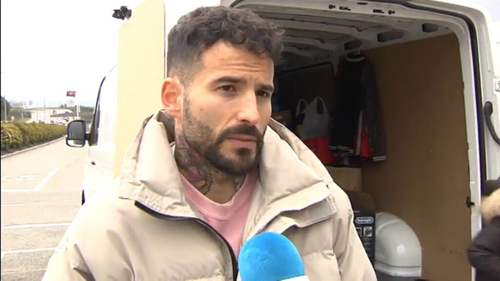 El jugador del Osasuna Rubén García llevará ayuda para las víctimas de la guerra en Ucrania