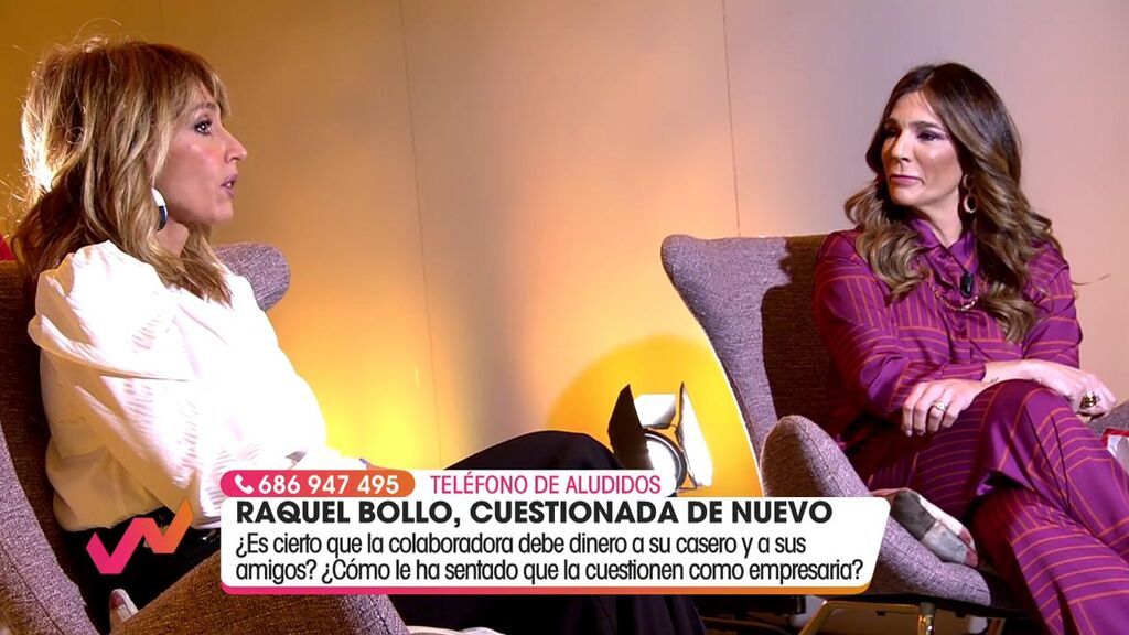 Emma García entrevista a Raquel Bollo