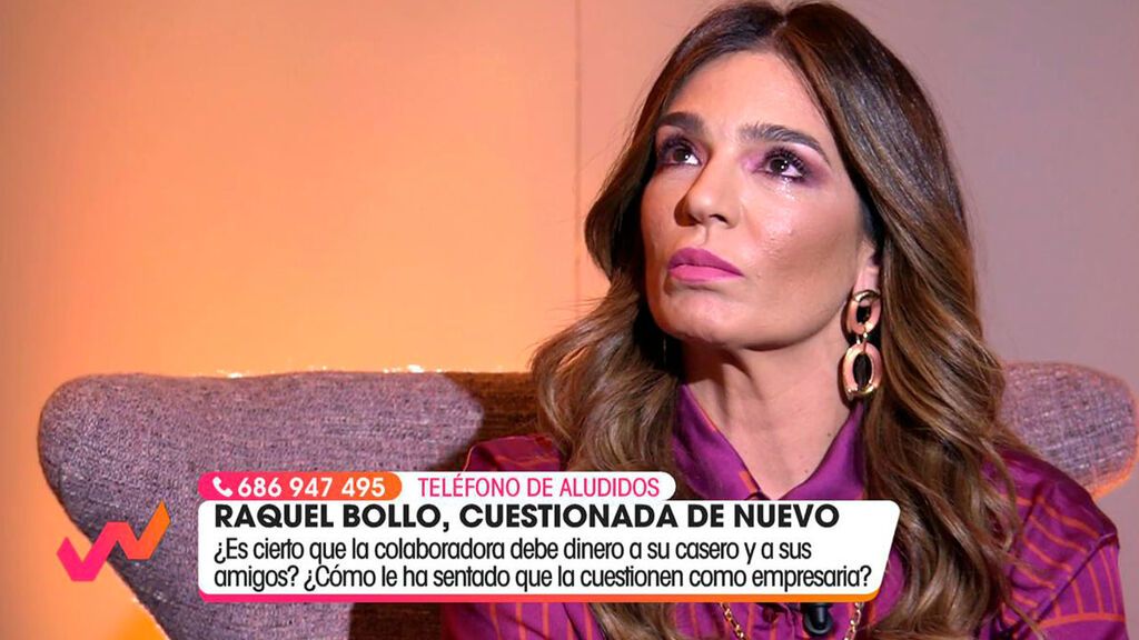 Raquel Bollo se derrumba por los ataques de 'Sálvame' Viva la vida 2022 Programa 492