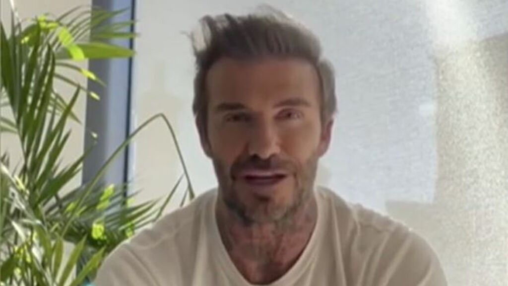 David Beckham 'cede' su cuenta de Instagram a la directora de un centro de bebés de Járkov
