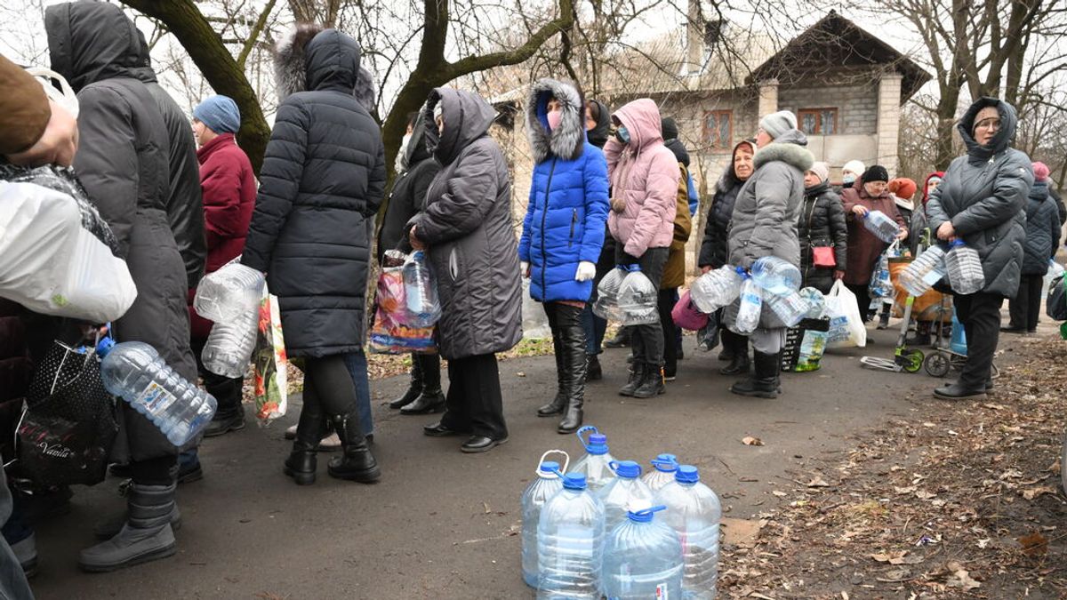Cruz Roja denuncia el corte de agua potable en Ucrania por la guerra