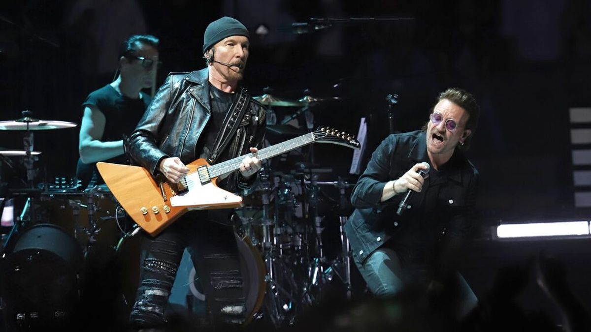 La histórica banda U2.