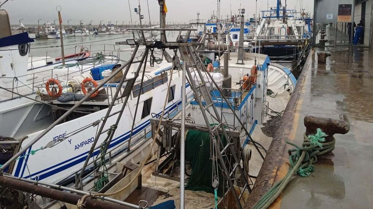 La pesca andaluza se quedará varada hasta el miércoles