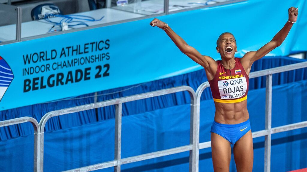 Yulimar Rojas, la atleta con 26 años que ha hecho historia marcando un nuevo récord mundial