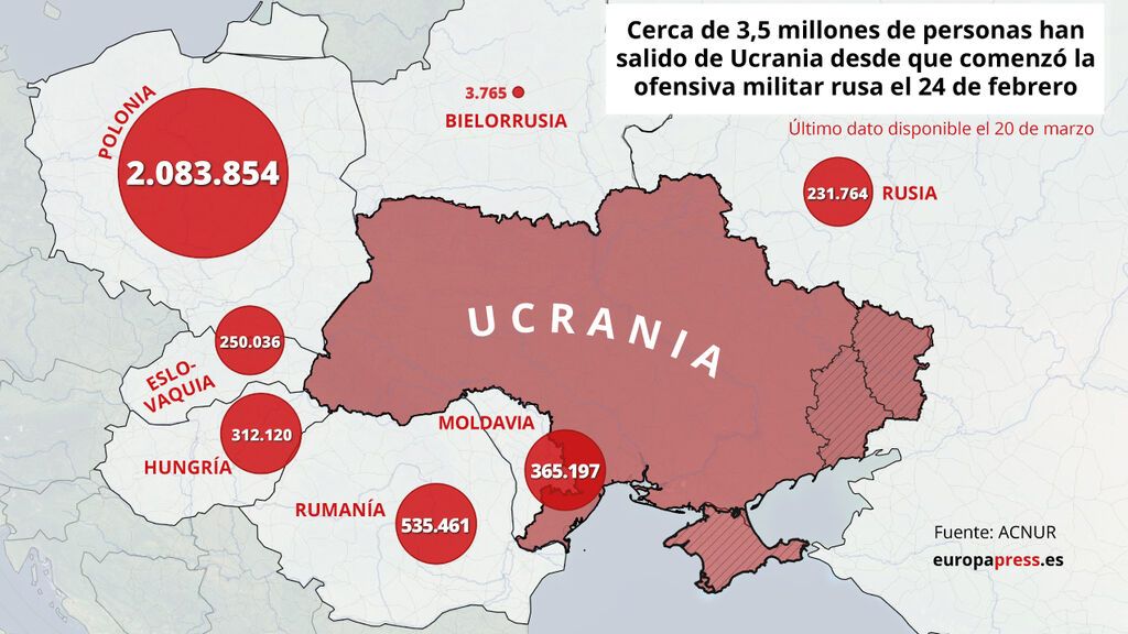 EuropaPress_4332665_mapa_refugiados_salido_ucrania_inicio_invasion_rusa_ultimos_datos