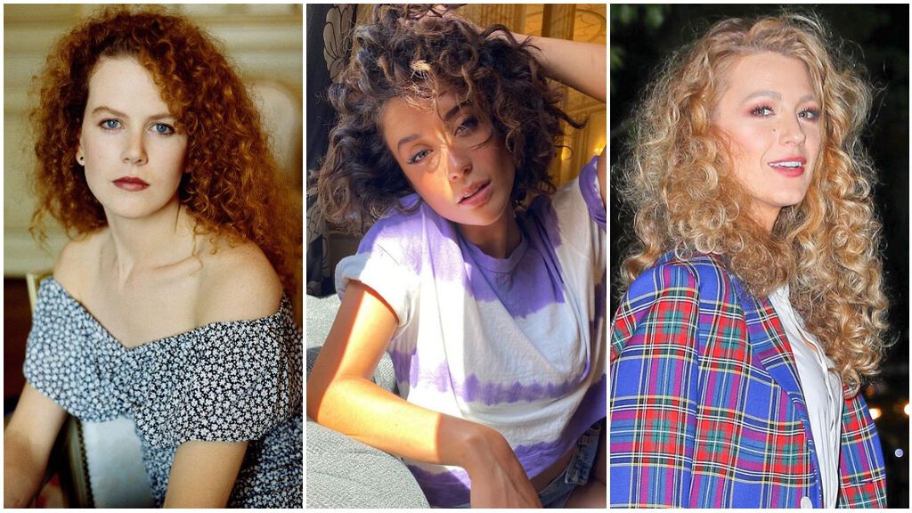 Estos son los famosos con pelo rizado que te darán ideas para lucirlo: de Nicole Kidman a María Pedraza y Blake Lively.
