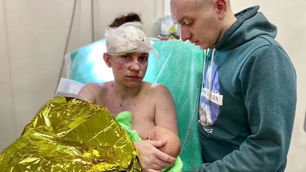 Olga, la madre ucraniana que salvo a su bebe al amamantarlo