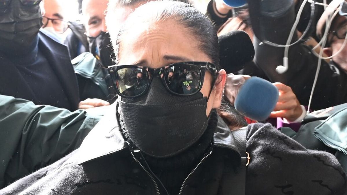 Llegada de Isabel Pantoja a los juzgados de Málaga