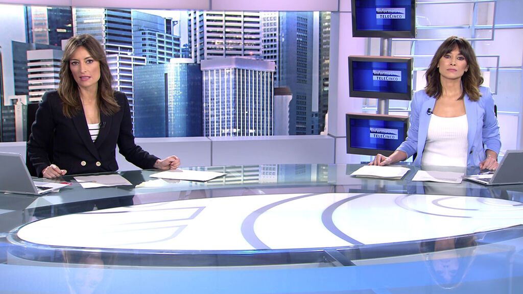 Con Arancha Morales y Leticia Iglesias Informativos Telecinco 2022 Matinal 22/03/2022