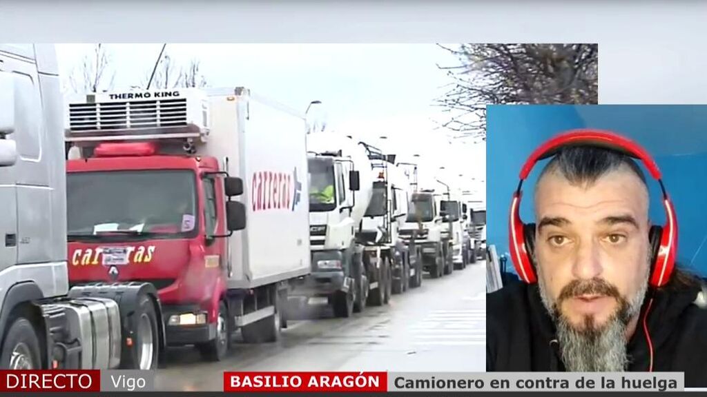 Camionero en contra de la huelga: “Se está engañando a mucha gente”