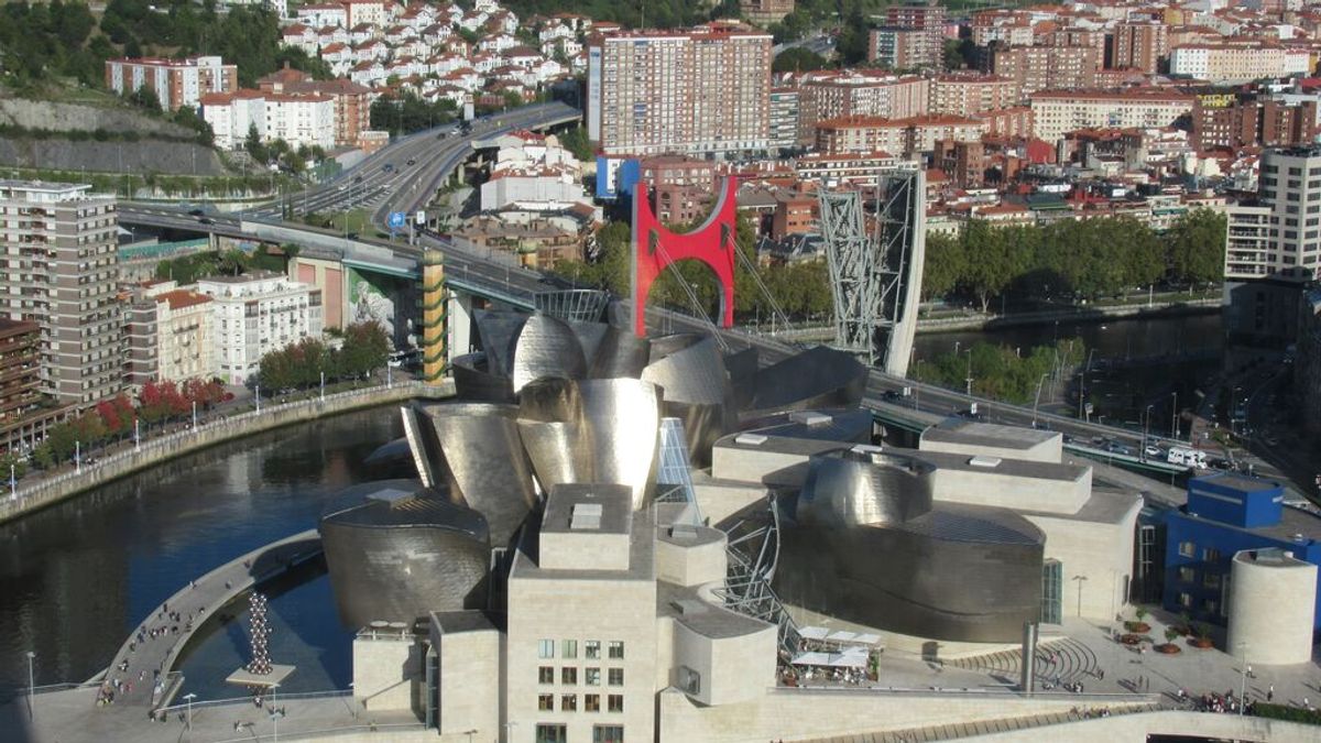 Vista aérea de Bilbao Vista aérea de Bilbao
