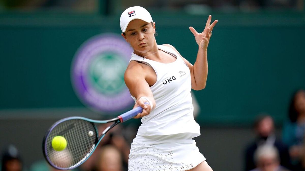 La tenista australiana Ash Barty La tenista australiana Ash Barty