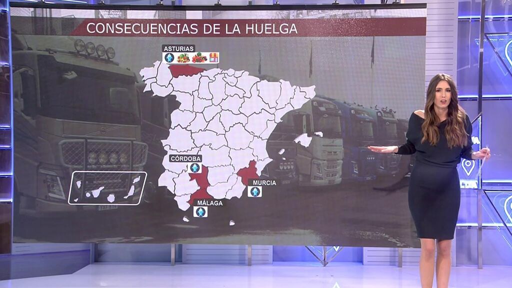 Así afecta el desabastecimiento en diferentes zonas de España: Córdoba, Murcia, Málaga y Asturias, las más perjudicadas