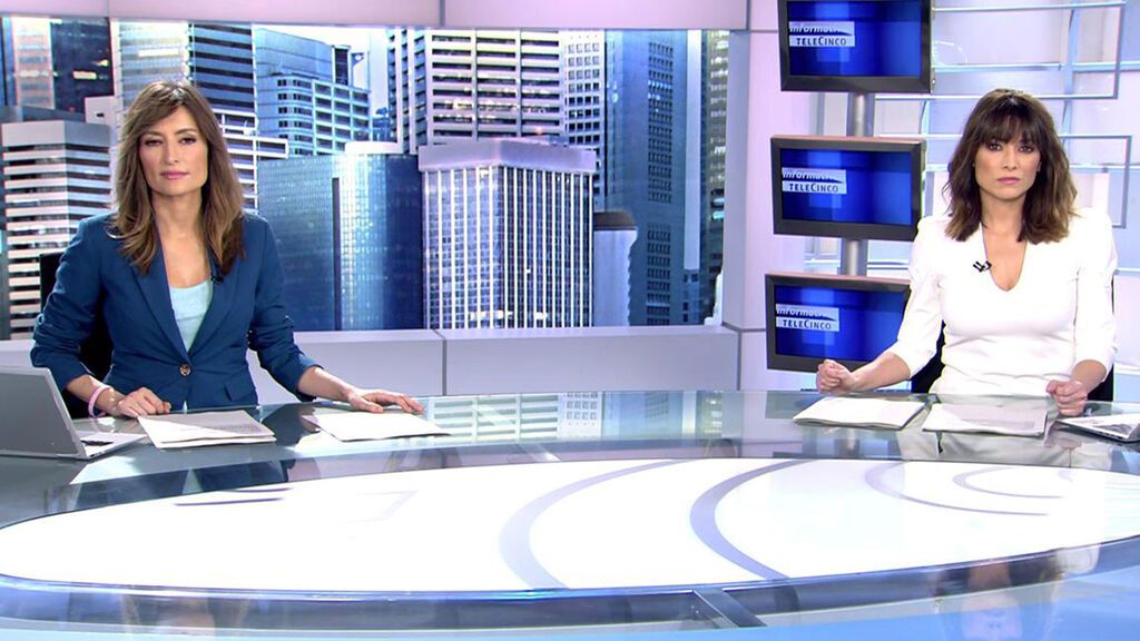 Con Arancha Morales y Leticia Iglesias Informativos Telecinco 2022 Matinal 24/03/2022