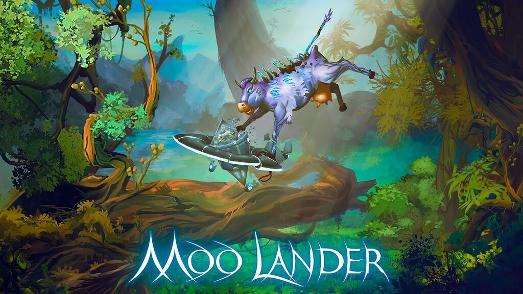 Avance de Moo Lander: platillos volantes contra vacas alienígenas