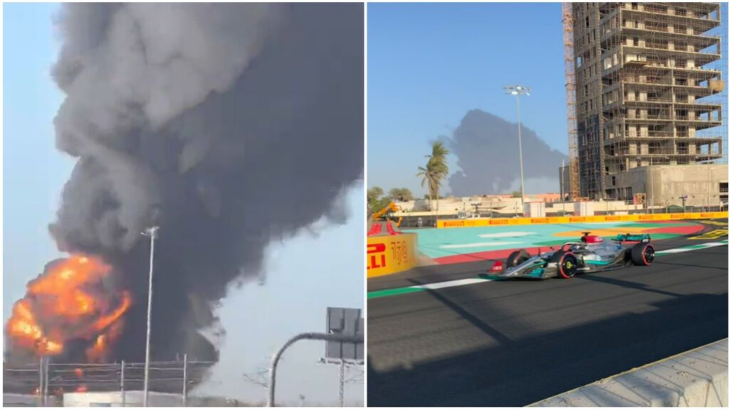 El GP de Arabia Saudí, en jaque: cae un misil en la fábrica del patrocinador global de la Fórmula 1 en Jeddah