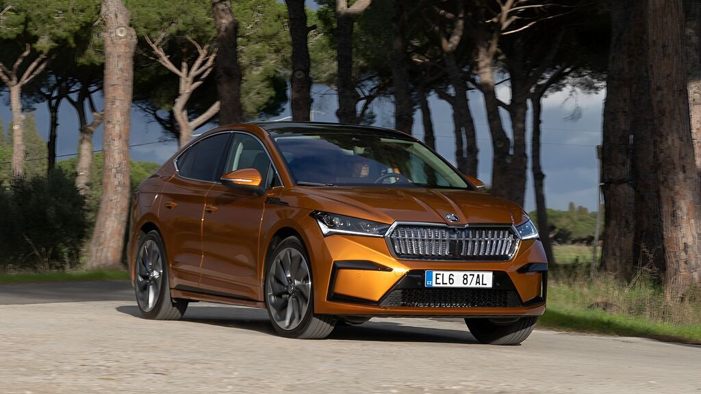La versión coupé del Enyaq resulta muy atractiva