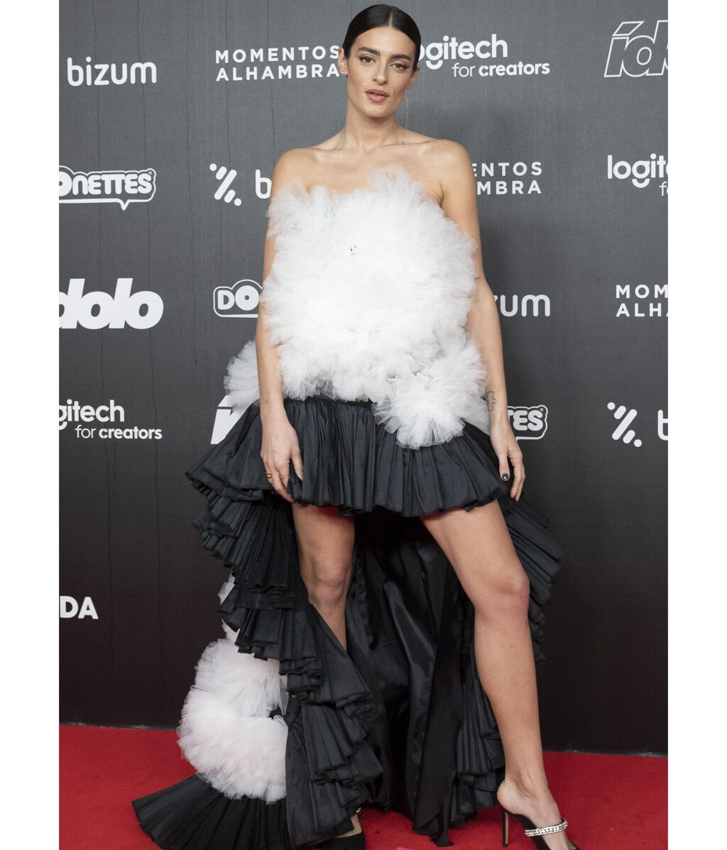 Susana Molina fue una de las influencers que más brilló en la alfombra roja