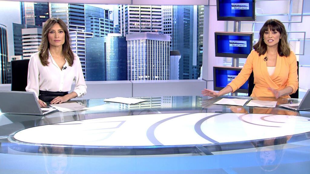 Con Arancha Morales y Leticia Iglesias Informativos Telecinco 2022 Matinal 25/03/2022