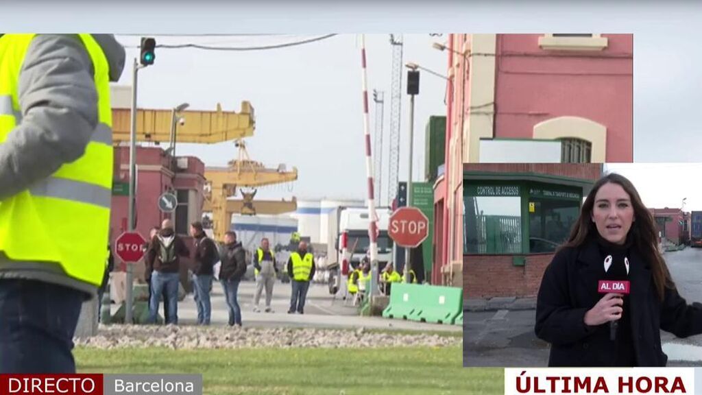 Los transportistas del puerto de Barcelona levantan la huelga: el lunes volverán a trabajar