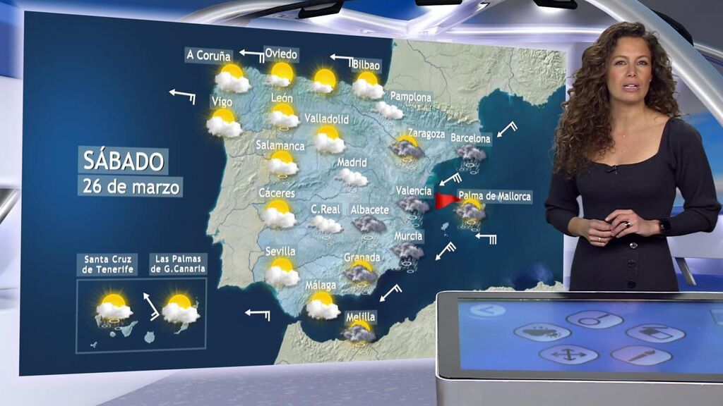 Las lluvias no se despiden en toda España: el tiempo que hará el fin de semana