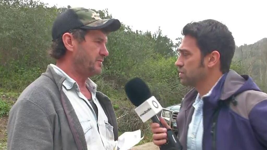 Paco, afectado por las lluvias torrenciales de Málaga: "No puedo llegar a mis animales y eso hace que no entre ni un euro en mi casa"