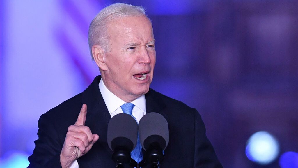 Biden, sobre Putin: "Por el amor de Dios, este hombre no puede permanecer en el poder"