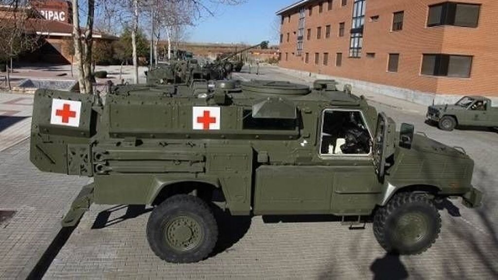 Ambulancia blindada del Ejército de Tierra