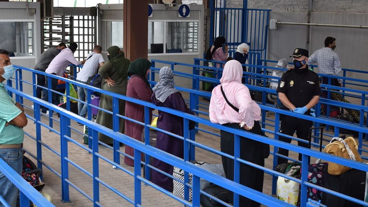 El cierre de la frontera con Marruecos reduce un 80% las empleadas de hogar en Melilla El cierre de la frontera con Marruecos reduce un 80% las empleadas de hogar en Melilla