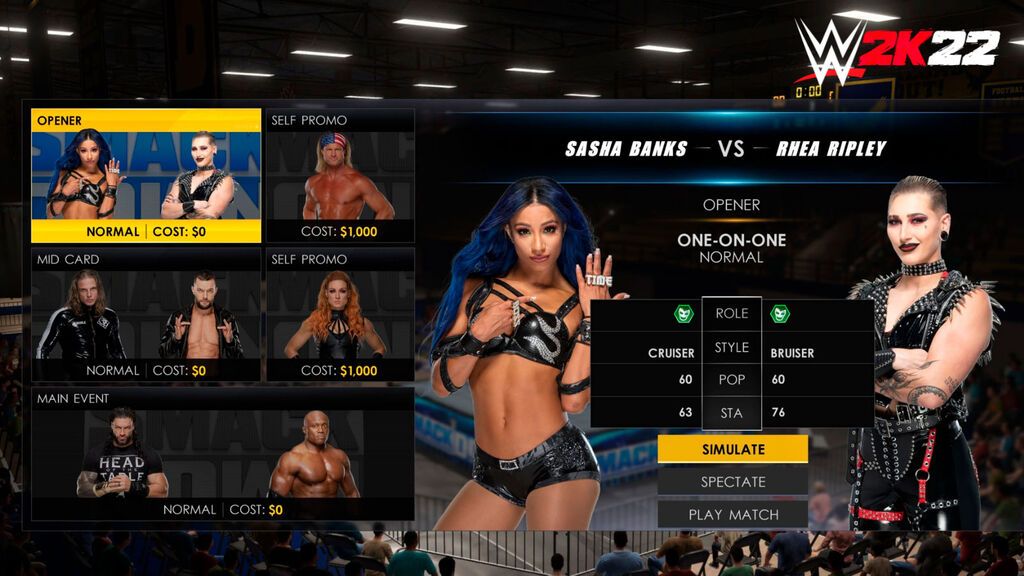 WWE 2K22 MyGM