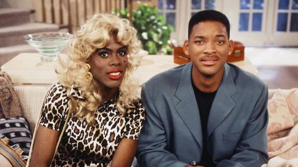 Chris Rock junto a Will Smith en la serie de televisión 'El príncipe de Bel-Air'.
