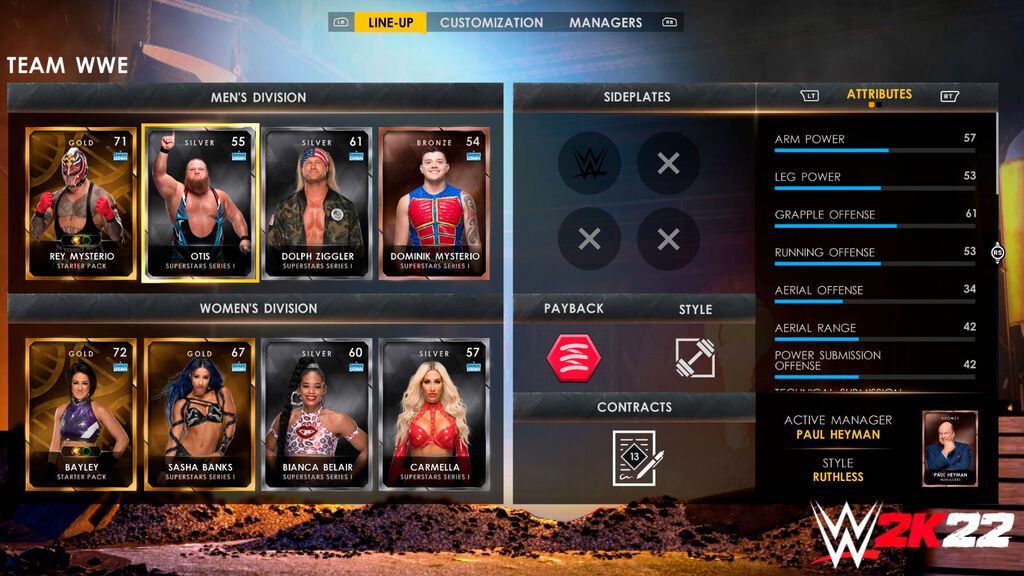 WWE 2K22 My FACTION