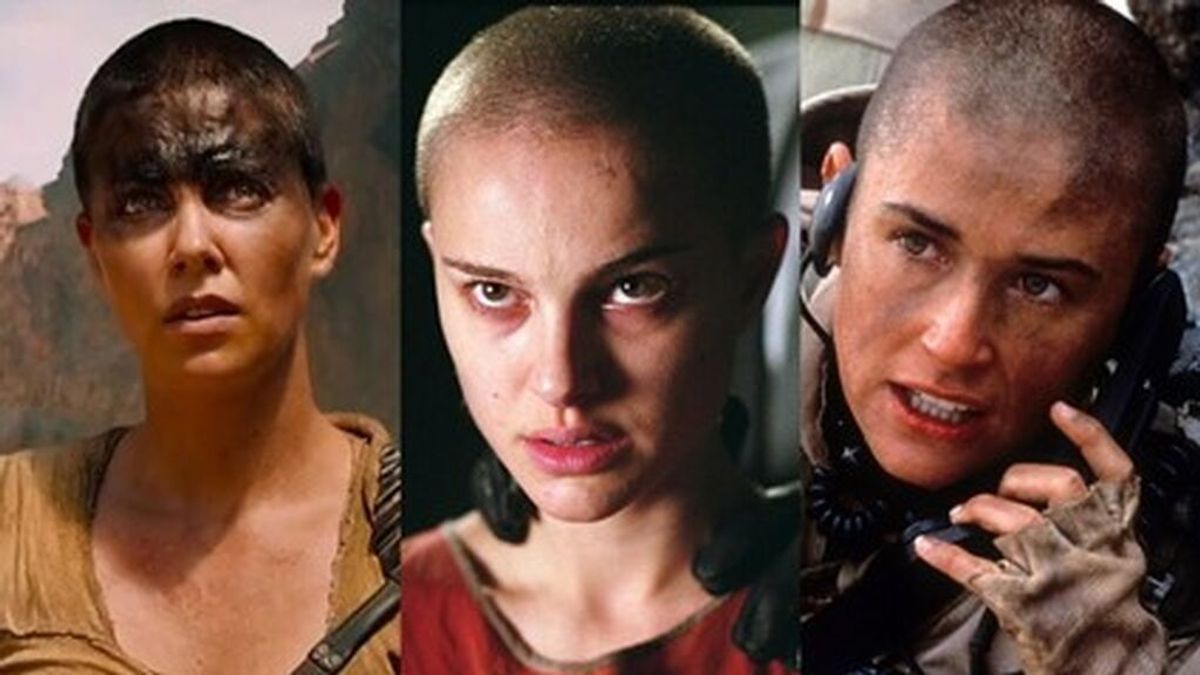 Diez actrices que se raparon el pelo para sus películas