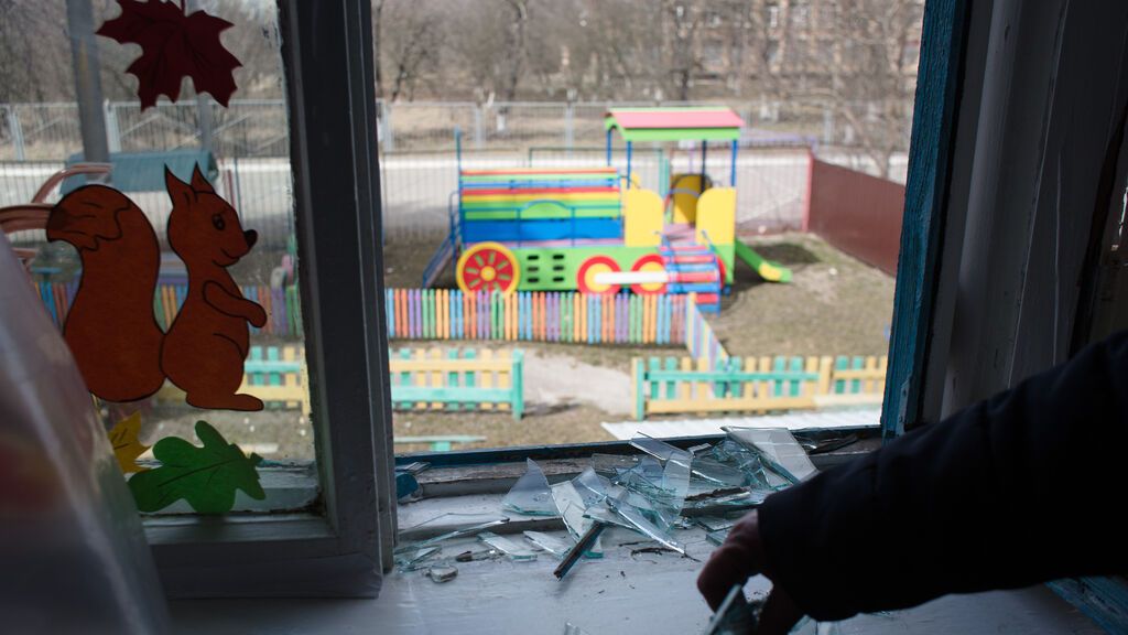 Vuelven las clases online a Kiev para intentar recuperar un poco de normalidad pese a la guerra