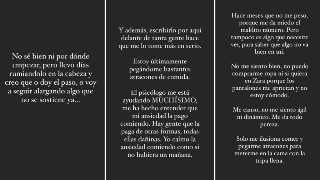 Pablo Pisa, novio de Steisy, se ha sincerado con sus seguidores