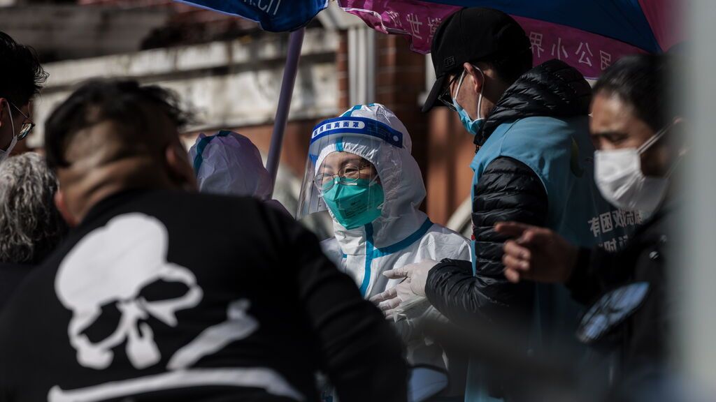 Protestas en Shanghái ante el confinamiento de millones de habitantes por el coronavirus