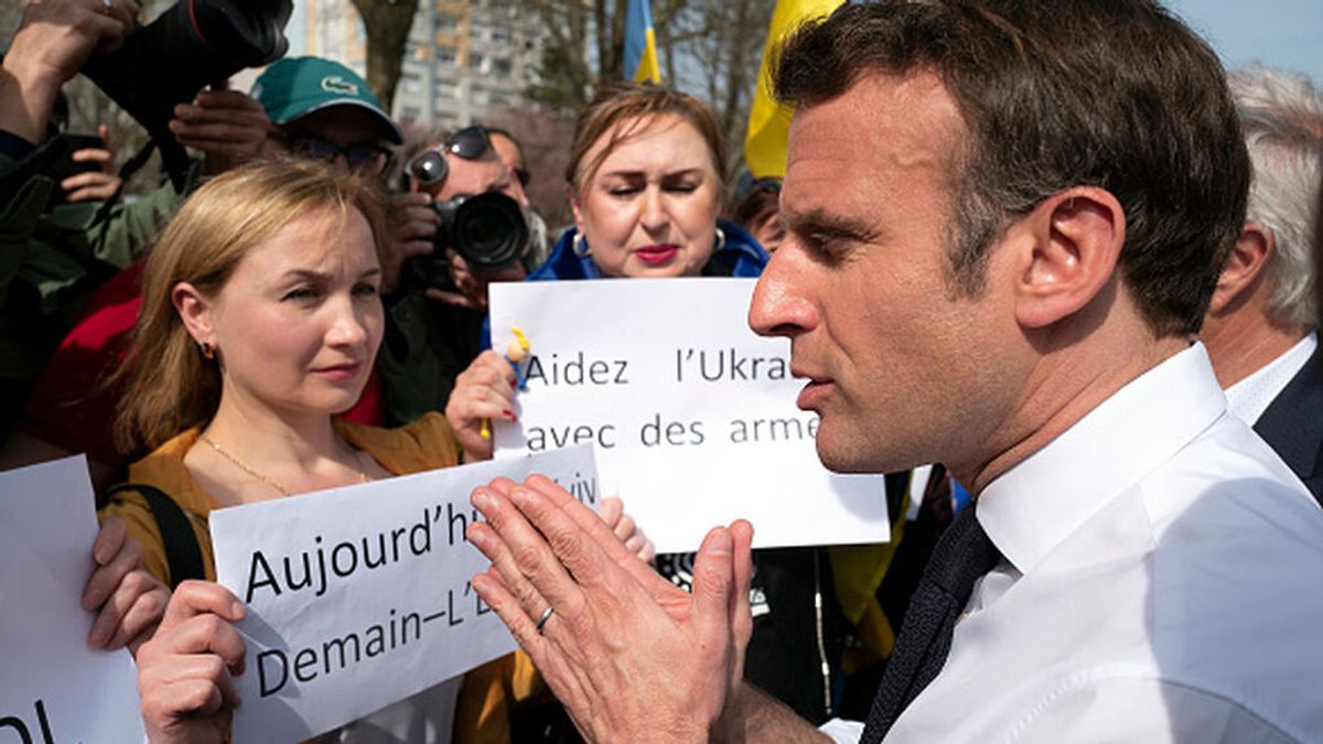 Macron bajó al ruedo Macron bajó al ruedo