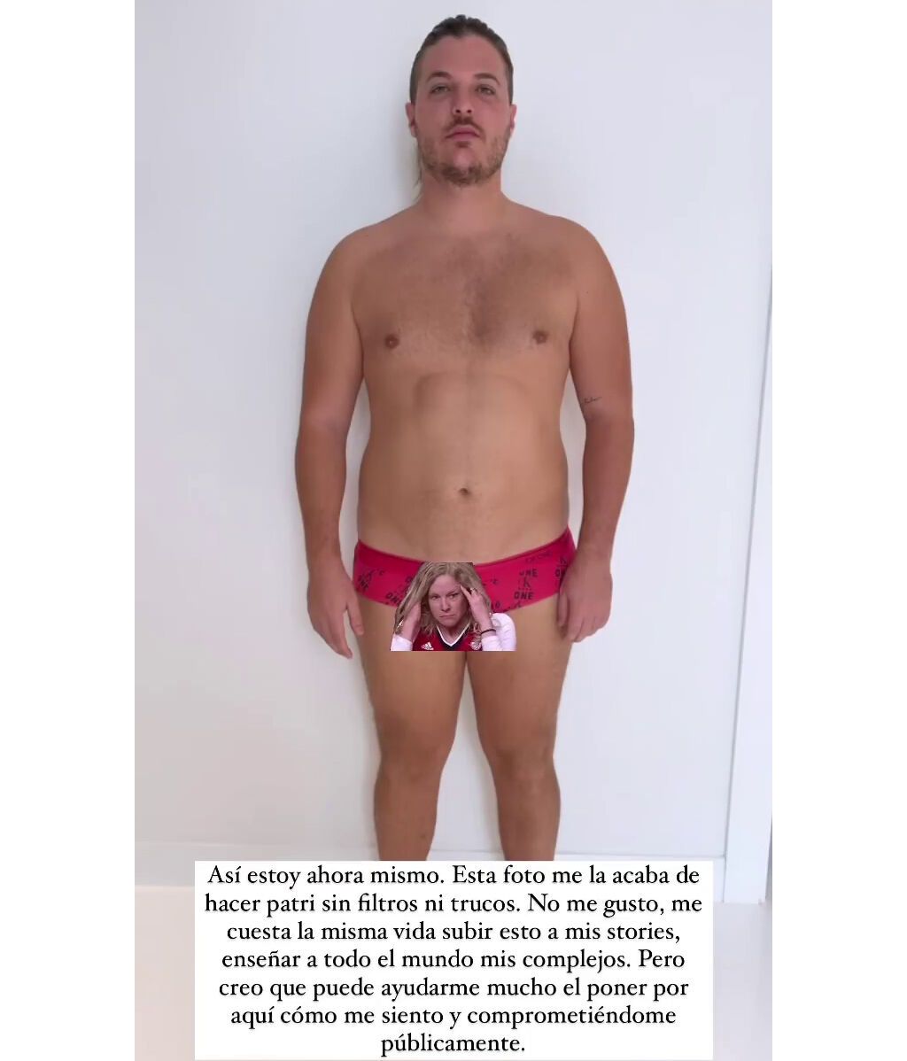 Pablo Pisa ha querido mostrarse sin filtros para acabar con su mala relación con la comida